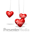 I love you hearts swinging sm wm